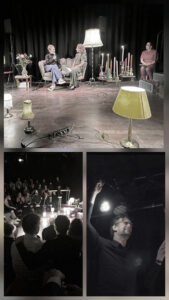 collage Lampje erop over de dood gesproken theater